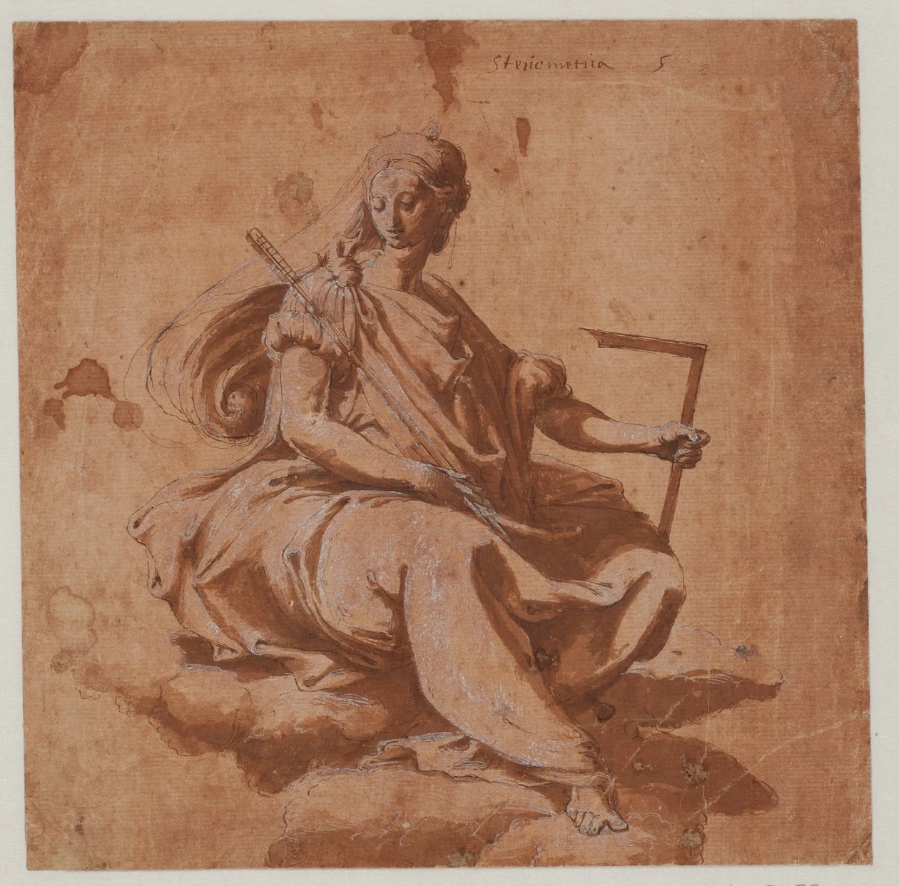 Perin del Vaga - 220, Personificazione della stereometria, Statens Museum for Kunst